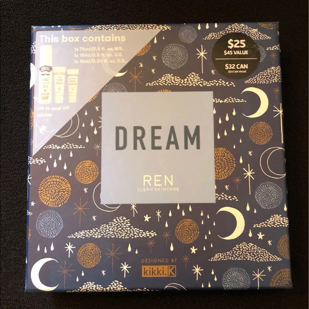 Ren Clean skincare 3 piece set DREAM